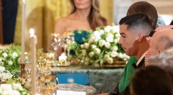 US-Präsident Donald Trump, der saudische Kronprinz und Fußballstar Ronaldo