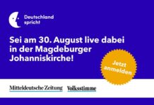 Aktion „Deutschland Spricht“: „Arbeiten die Deutschen zu wenig?“ – Diskutieren Sie live in Magdeburg mit!