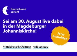 Aktion „Deutschland Spricht“: „Arbeiten die Deutschen zu wenig?“ – Diskutieren Sie live in Magdeburg mit!